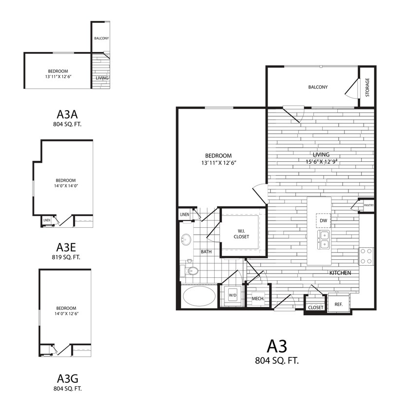 Floor Plan - A3A
