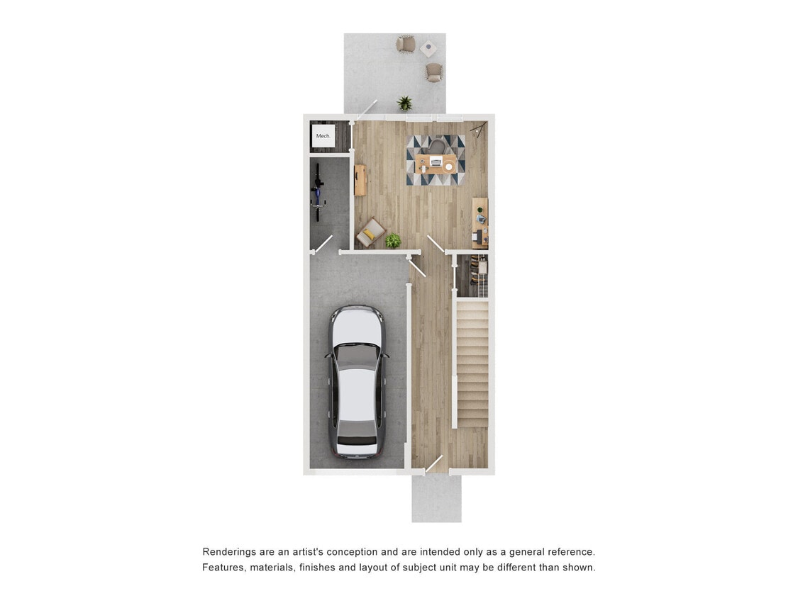 Floor Plan - Townhome THD