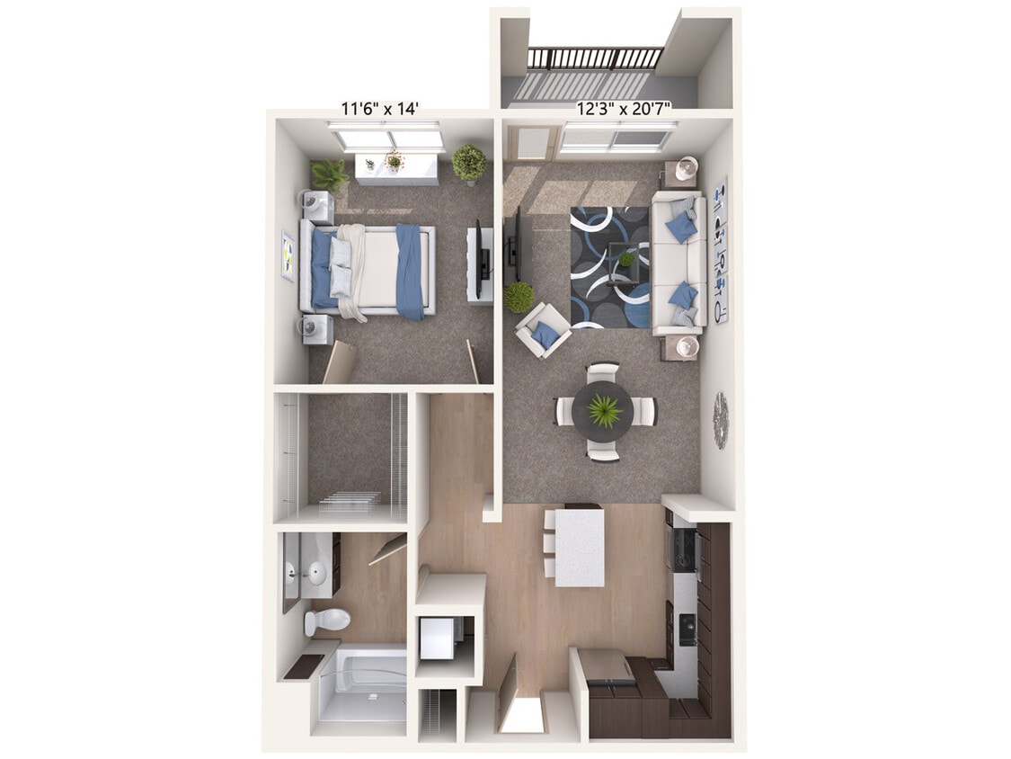 Floor Plan - A6-D-Esp