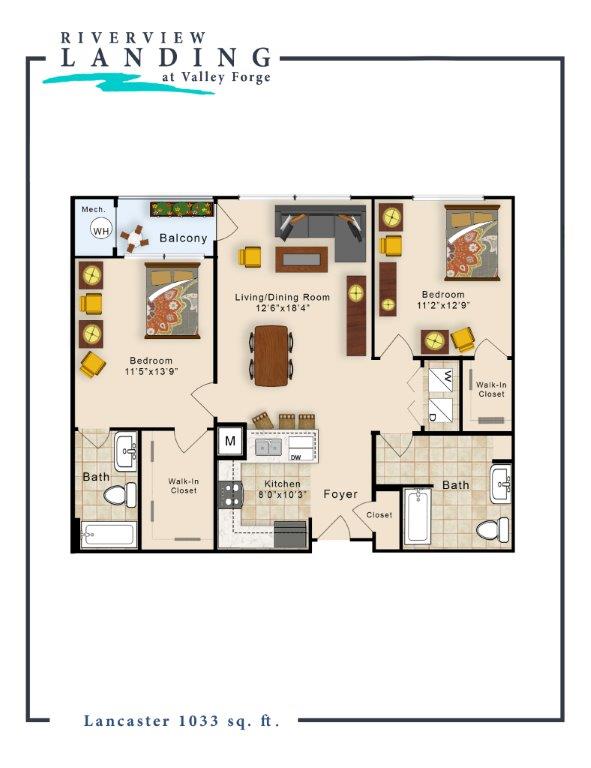 Floor Plan - Lancaster