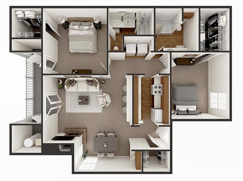 Floor Plan - Tuscany Cottage