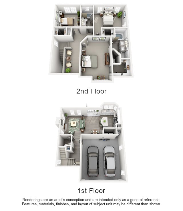 Summit 3 X 2.5 - Three Bedroom / Two and a Half Bath Home