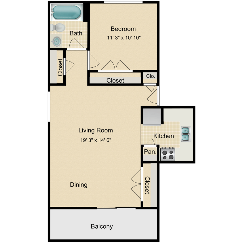 Floor Plan - The Linden
