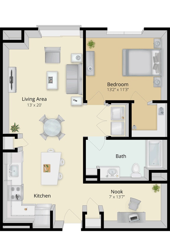 Floor Plan - 1C