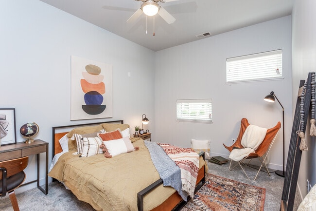 1BR Halston - Bedroom - District at 6th Apartments