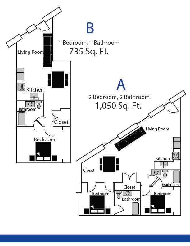 Floor Plan - 1x1cv-ab
