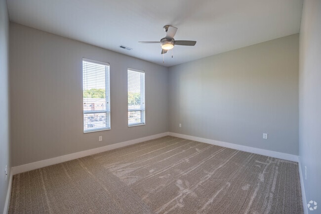 2BR, 2BA - 1216SF - Primary Bedroom - The RED