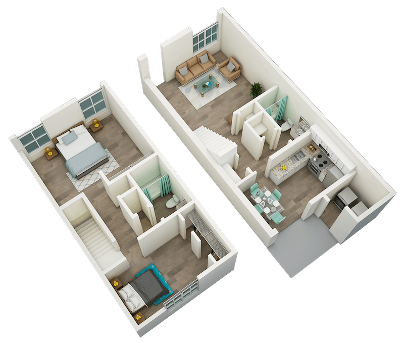 Floor Plan - 2 Bedroom