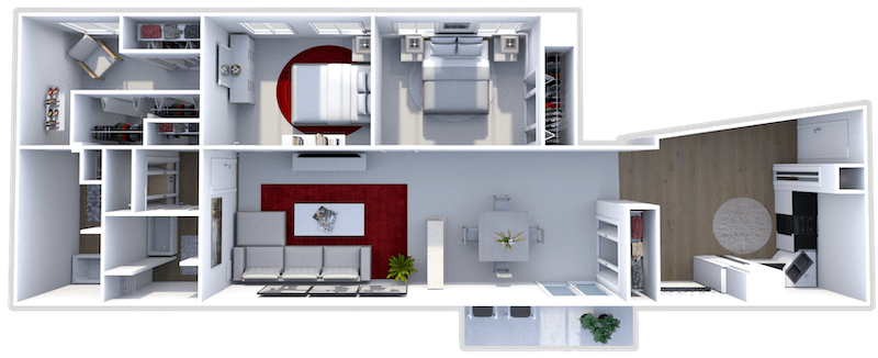 Floor Plan - The Collins Penthouse