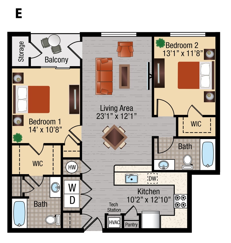 Floor Plan - E