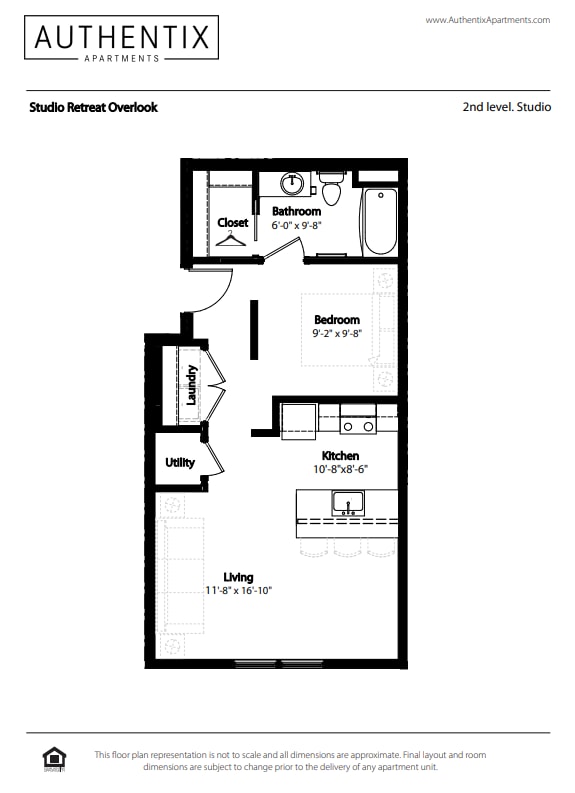 Floor Plan - Studio Retreat Overlook