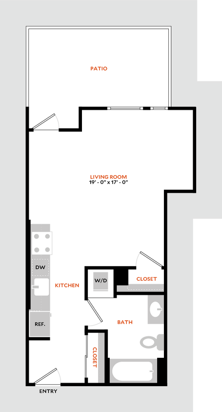 Floor Plan - South Studio D