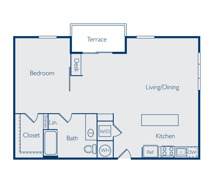 Floor Plan - A1D - White Buffalo