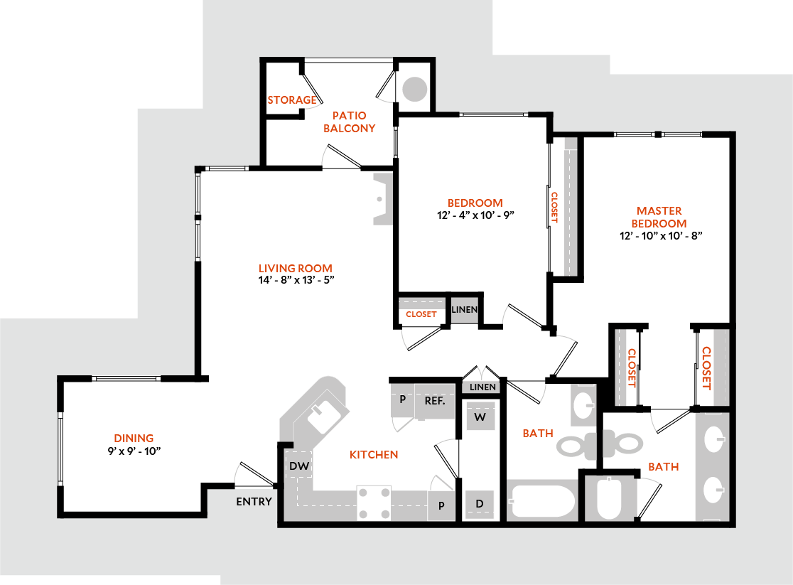 Floor Plan - Plan 2C