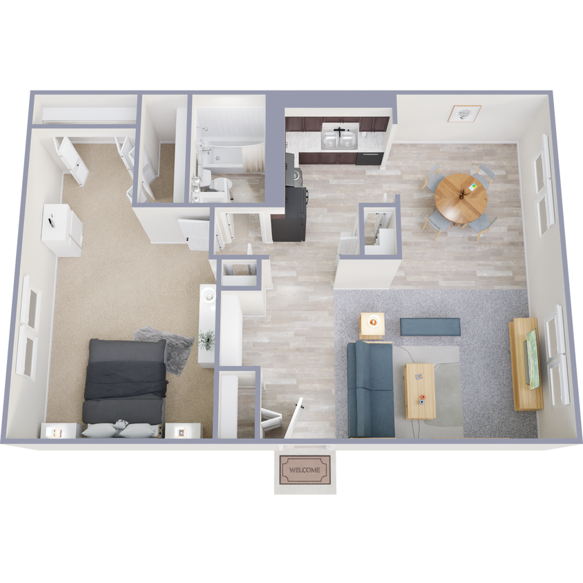 Floor Plan - Addison