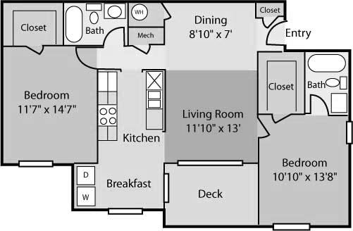 Floor Plan - Warwick Renovated B2E