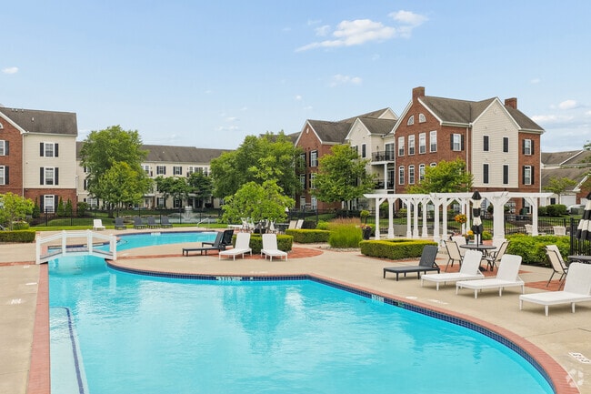 Pool & Hot Tub Area - Preston Gardens