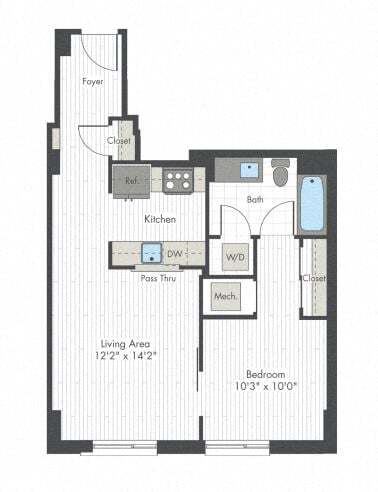 Floor Plan - Studio-A4