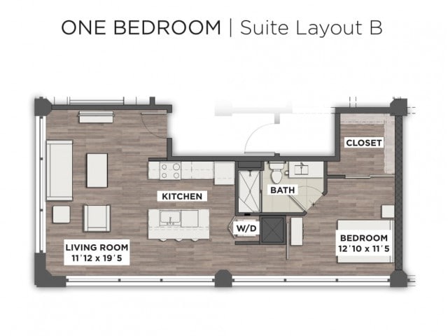 Suite Layout B - B Loft
