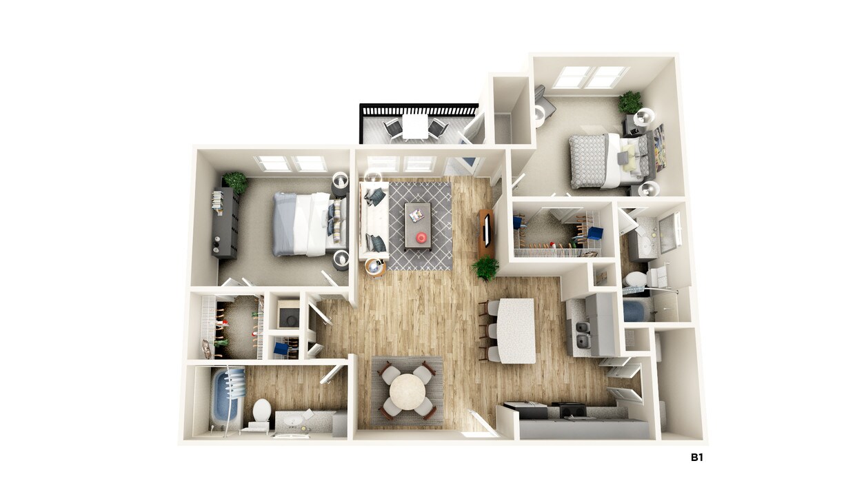 Floor Plan - B1-Fairmont