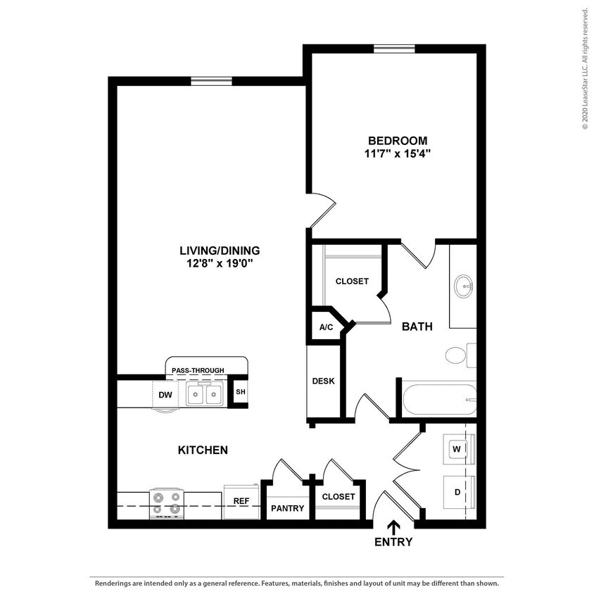 Floor Plan - Bolivar LRG ADA - Ph I - 60%