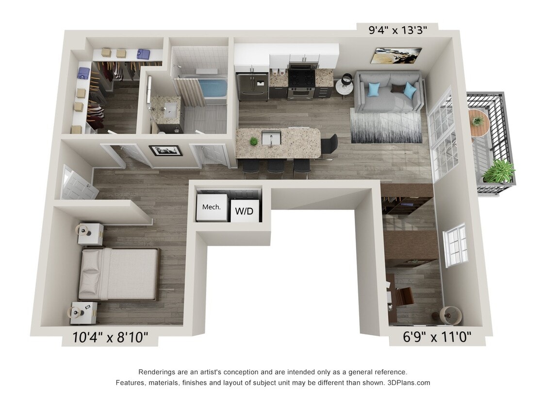Floor Plan - The Slate B