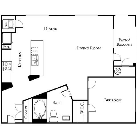 Floor Plan - 1E1
