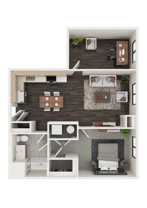 Floor Plan - The Plaza