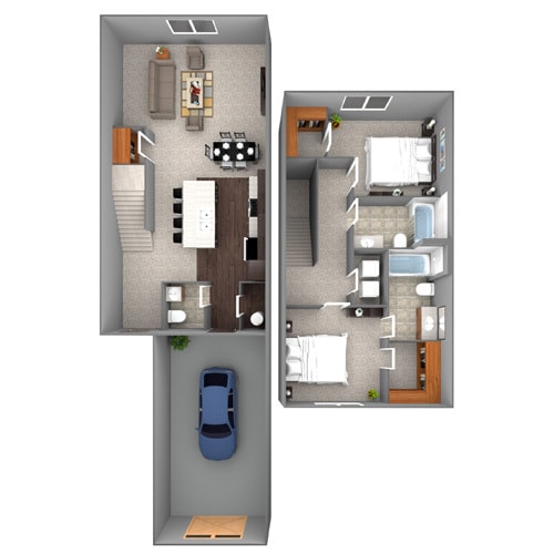 Floor Plan - Maxwell Villa