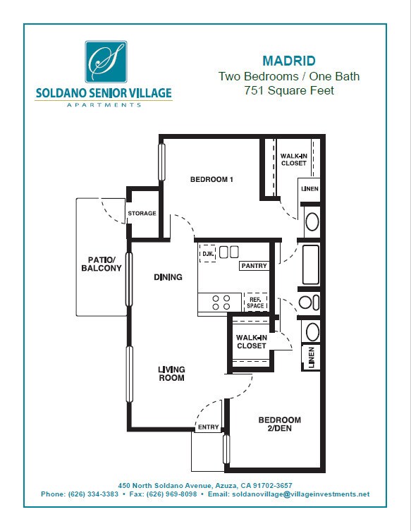 Floor Plan - Madrid upstairs