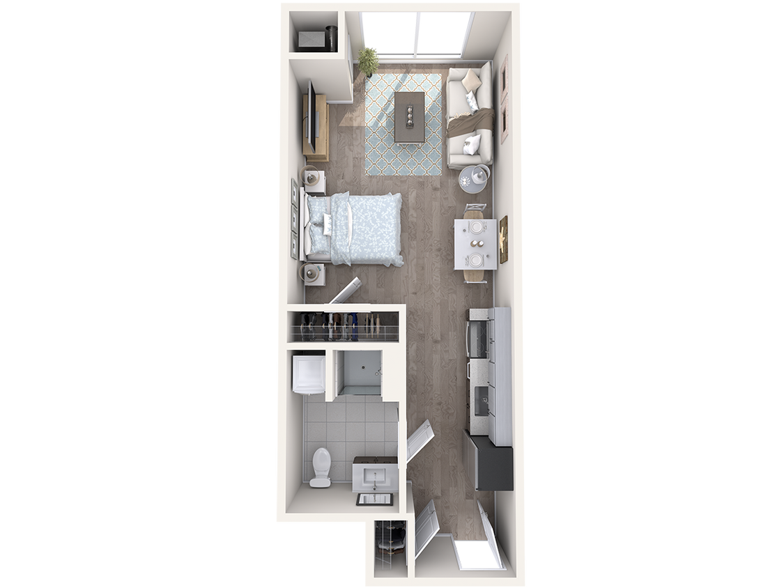 Floor Plan - Watermark B1-S18