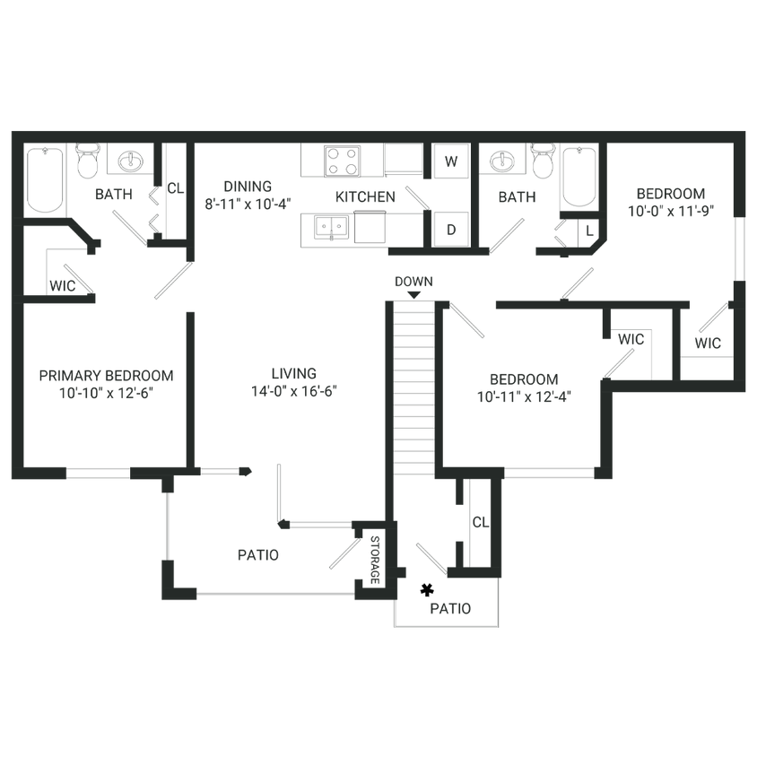 Floor Plan - The Cheshire (Upper)