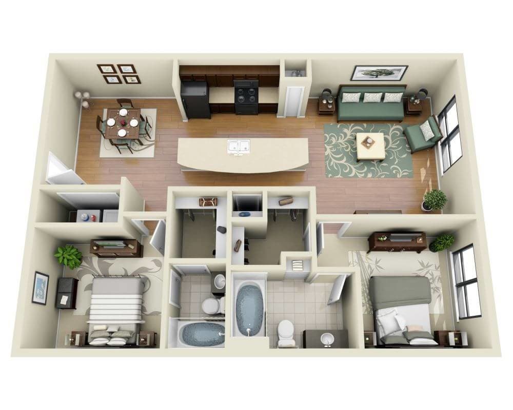 Floor Plan - Stirling (B2B)