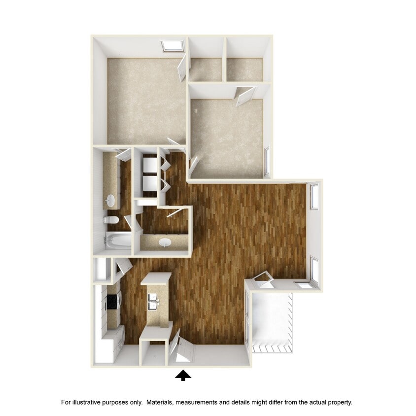 Floor Plan - Sawgrass-B1