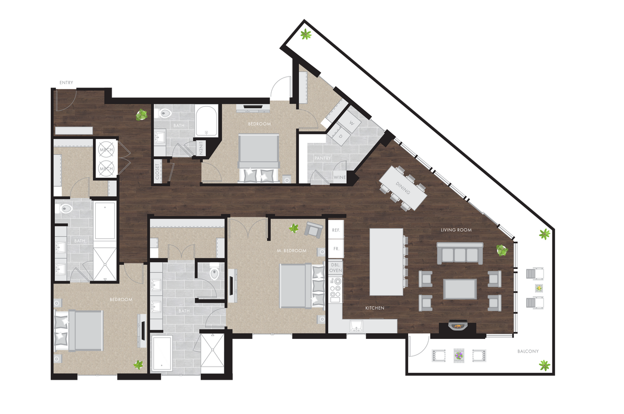 Floor Plan - Penthouse 2