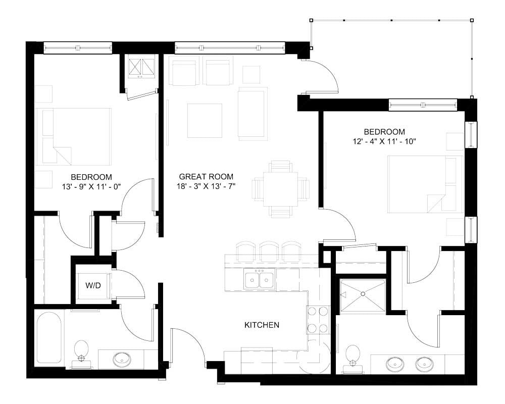 Floor Plan - The Denali (C7)