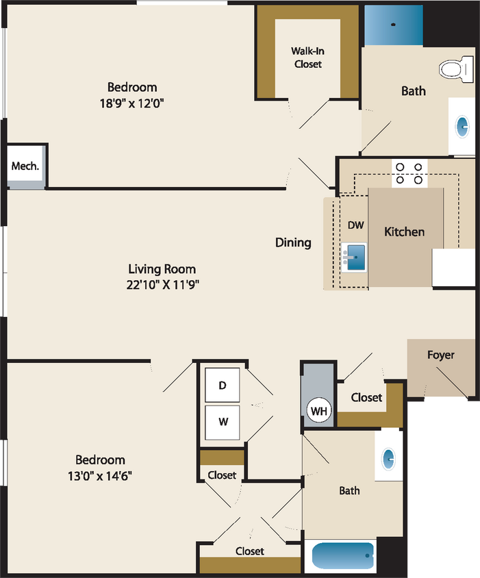 Floor Plan - Gillespie