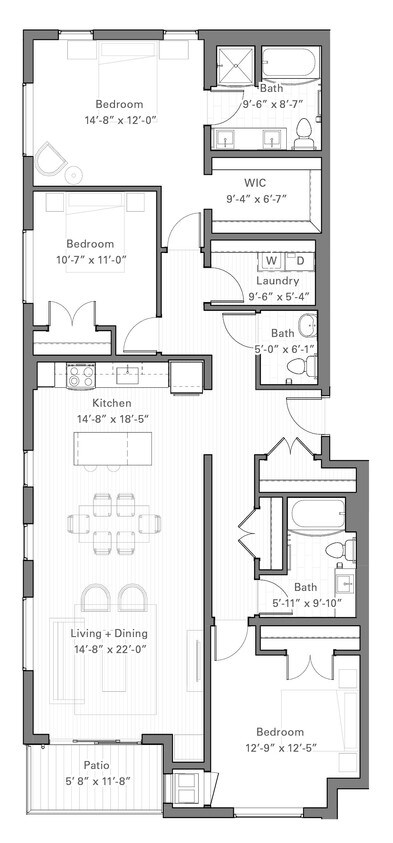 Phalen B lvl 2 floor plan Irvine Exchange - Phalen B lvl 2