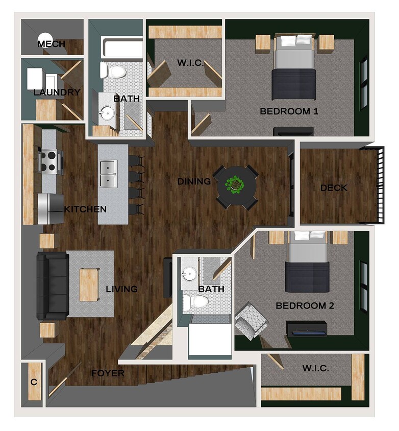 Floor Plan - (Villa) Albright