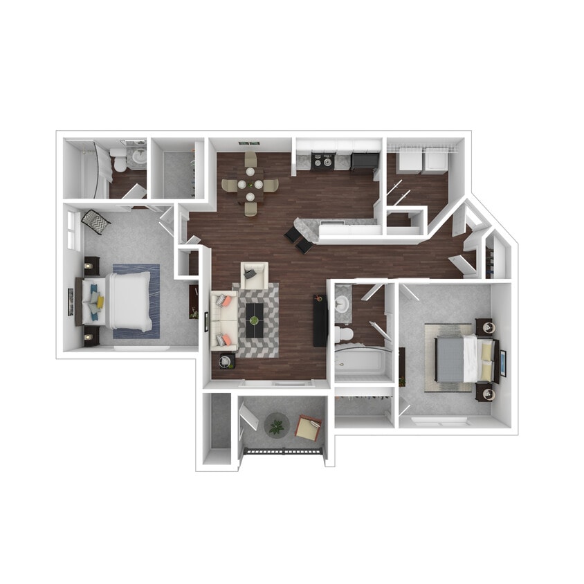 Floor Plan - Bourdeaux