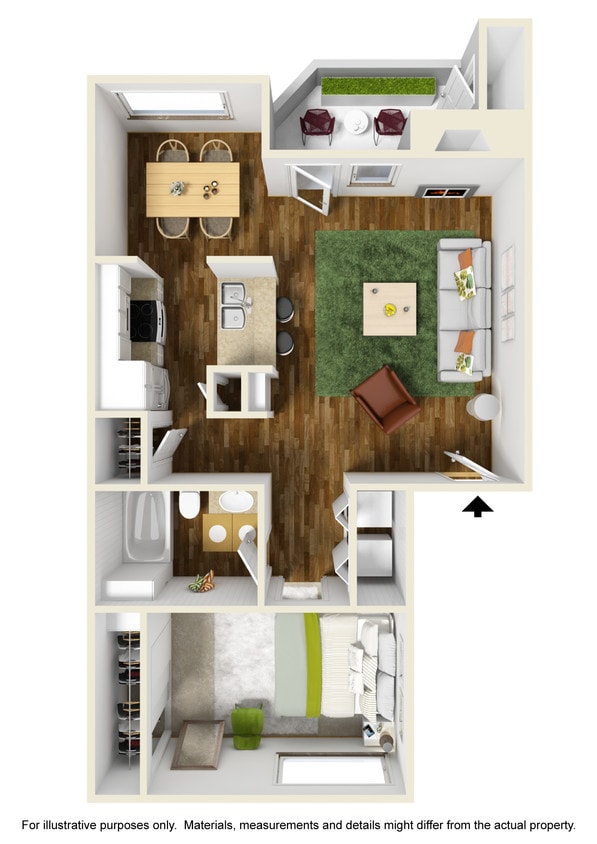 Floor Plan - Monet