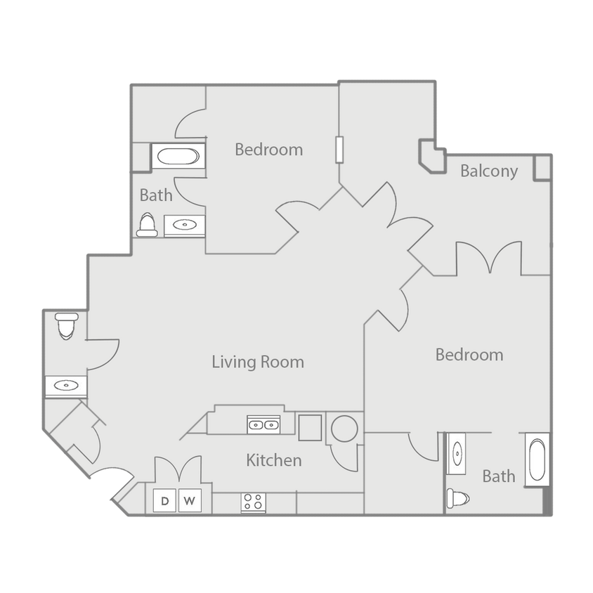 Floor Plan - B10A - B10B