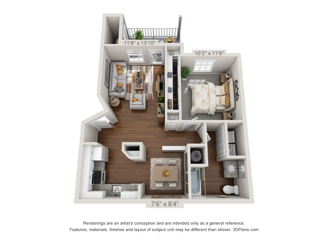 Floor Plan - The Beach