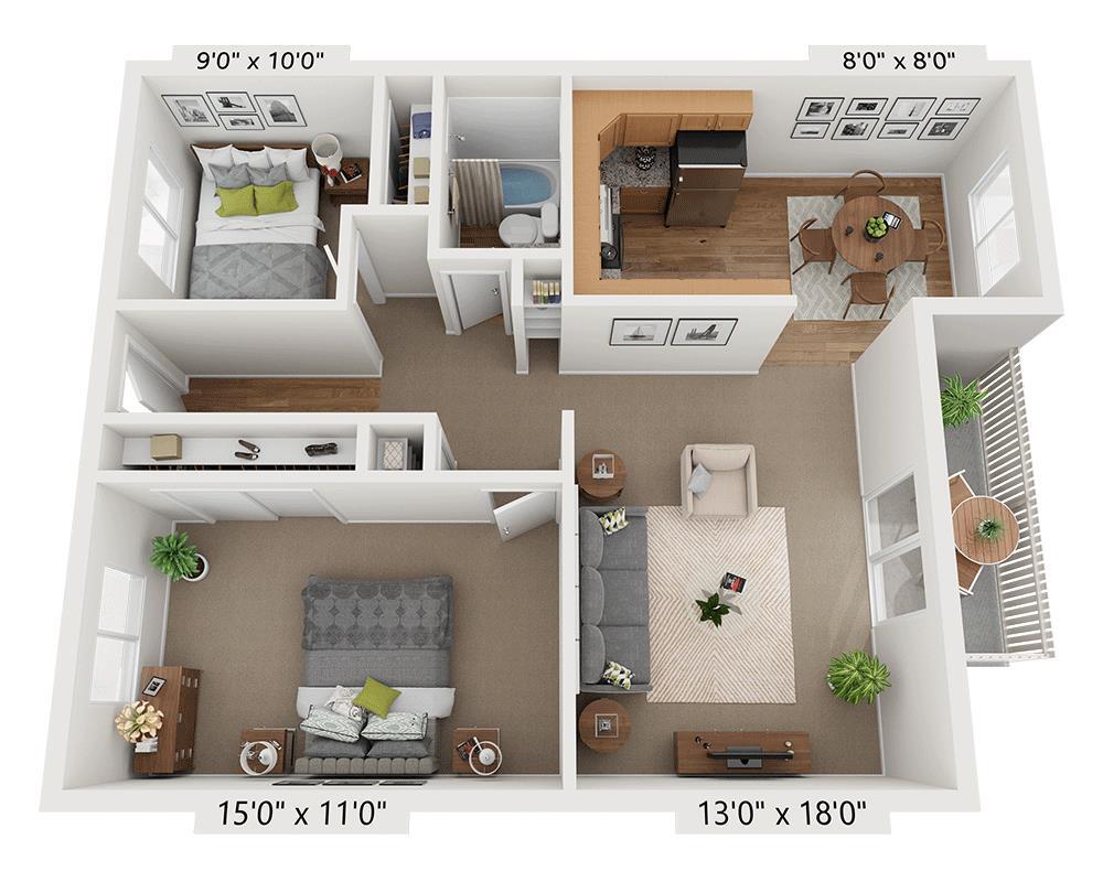 Floor Plan - Plan B1