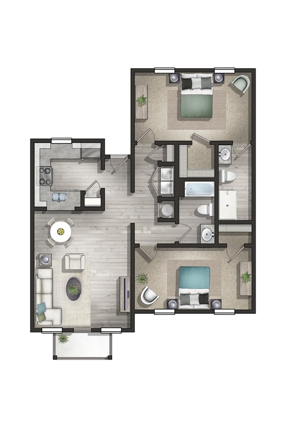 Floor Plan - The Hawthorn 