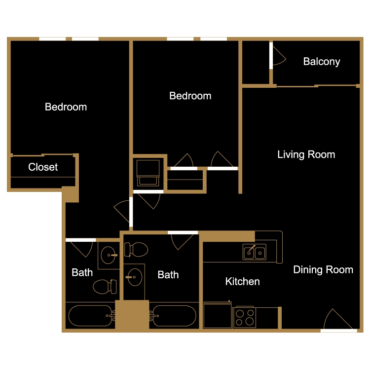 D3.png - Two Bedroom - D3