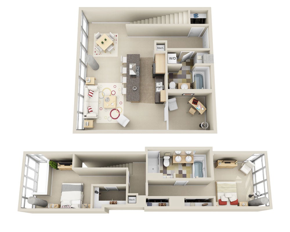 Floor Plan - Midrise B2YDT