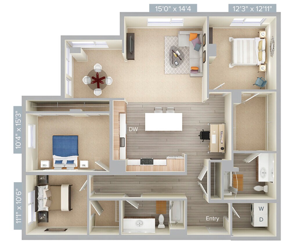 Floor Plan - C4-1705