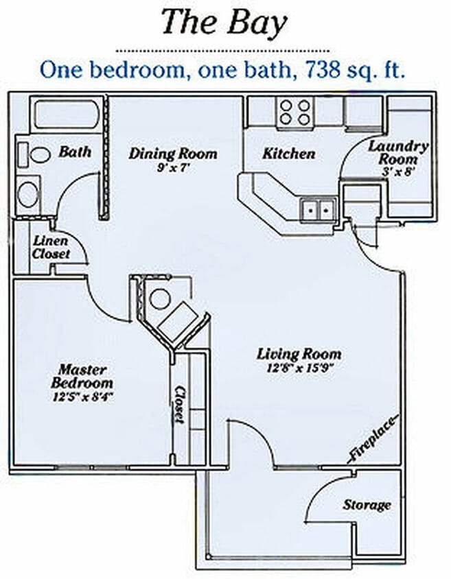 Floor Plan - The Bay