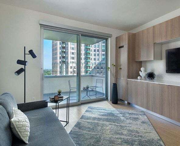 Floor Plan - Furnished Co-Living Studio Suite With Balcony